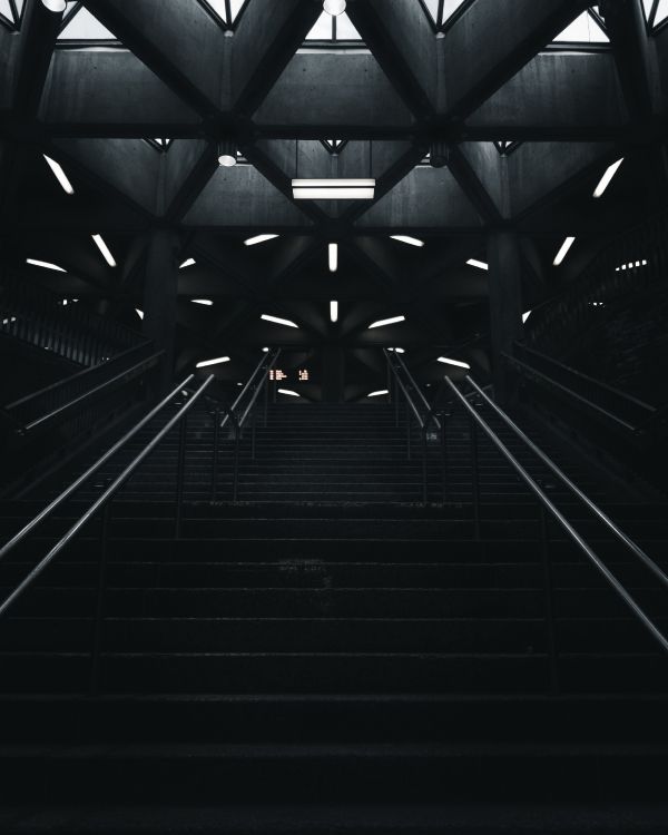 people walking on tunnel during daytime