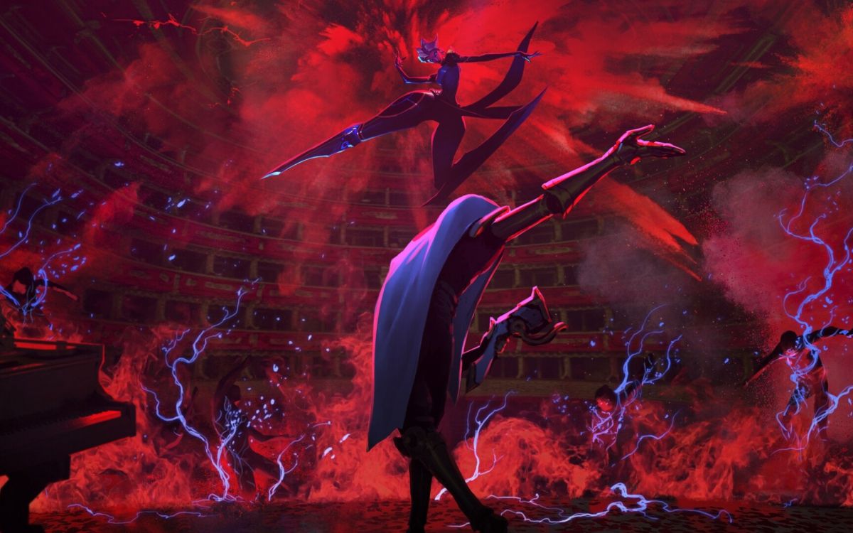 Camille Jhin, Arte, Pentakill, Dr. Camille Saroyan, Morado. Wallpaper in 1920x1200 Resolution