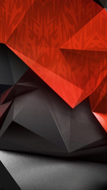 Image black and orange abstract painting