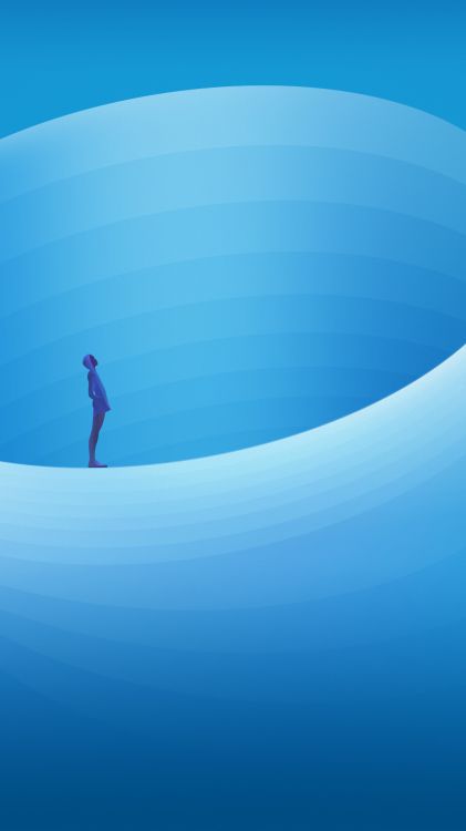 Coolpad, Coolpad Cool Play 6, Smartphone, Blau, Electric Blue. Wallpaper in 1080x1920 Resolution