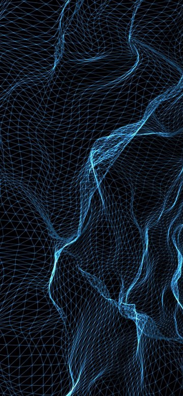 Image blue and white abstract painting