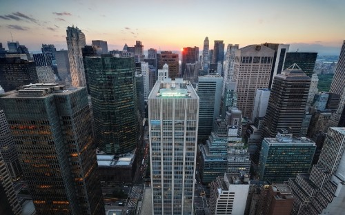 Image high rise buildings during daytime