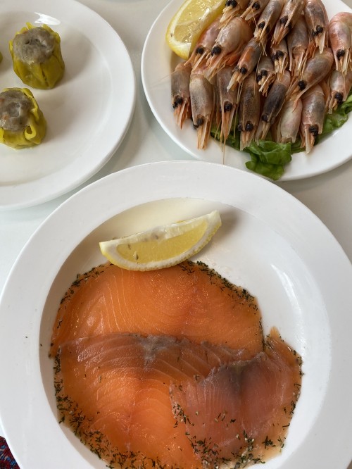 Image dish, smoked salmon, seafood, recipes, food