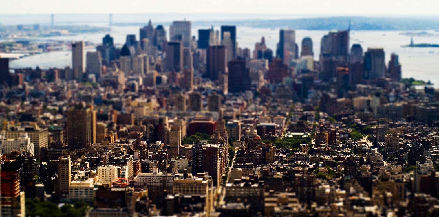 aerial view of city buildings during daytime