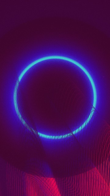 Image purple and pink light fixture