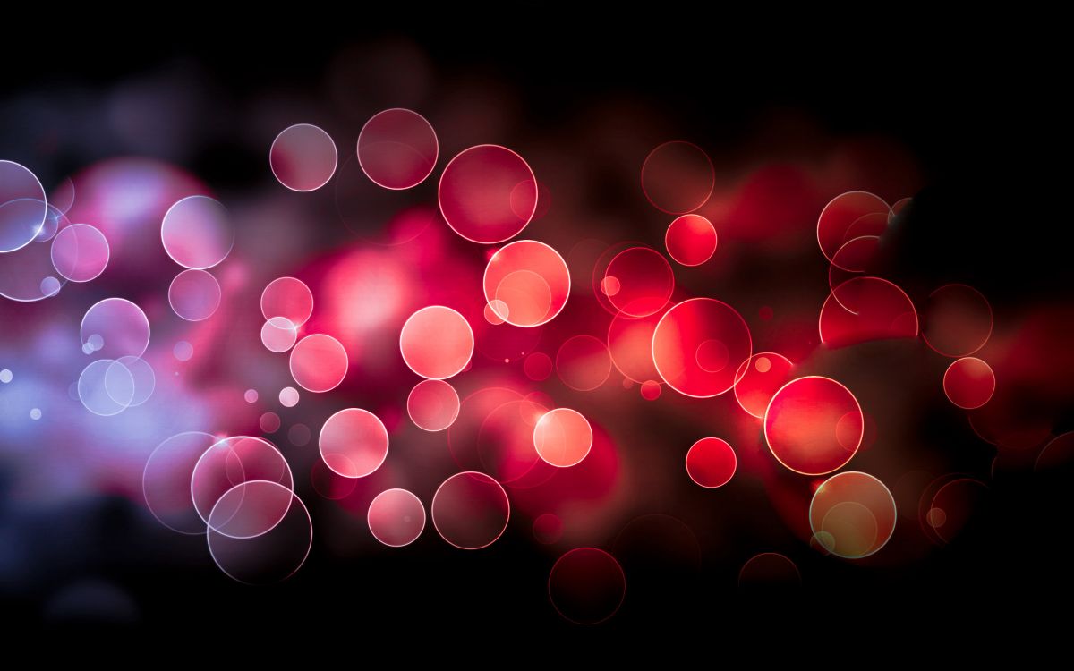 Rote Und Weiße Bokeh-Lichter. Wallpaper in 2560x1600 Resolution