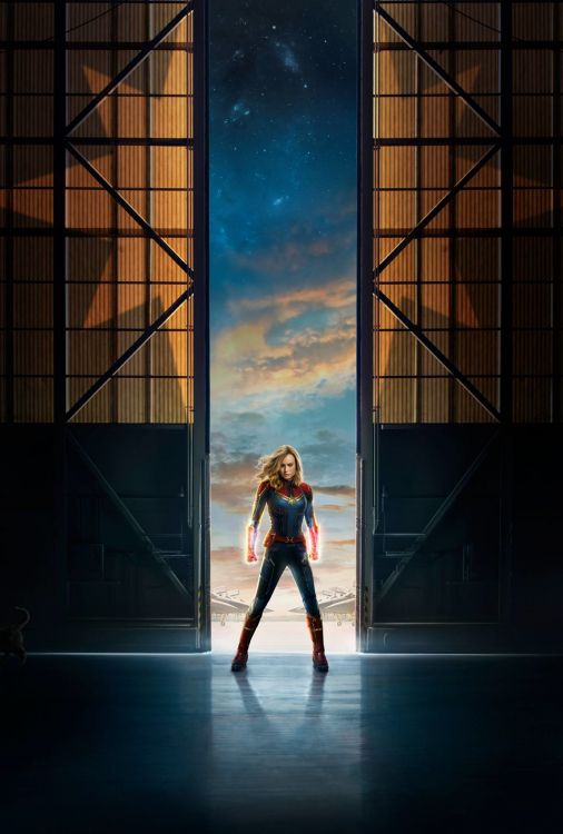 Parc Banpo Haang, Brie Larson, Captain Marvel, Carol Danvers, Les Studios Marvel. Wallpaper in 1382x2048 Resolution