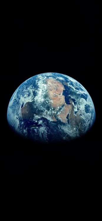 Erde, Apollo 11, Planet, Globus, Astronomisches Objekt. Wallpaper in 1080x2340 Resolution