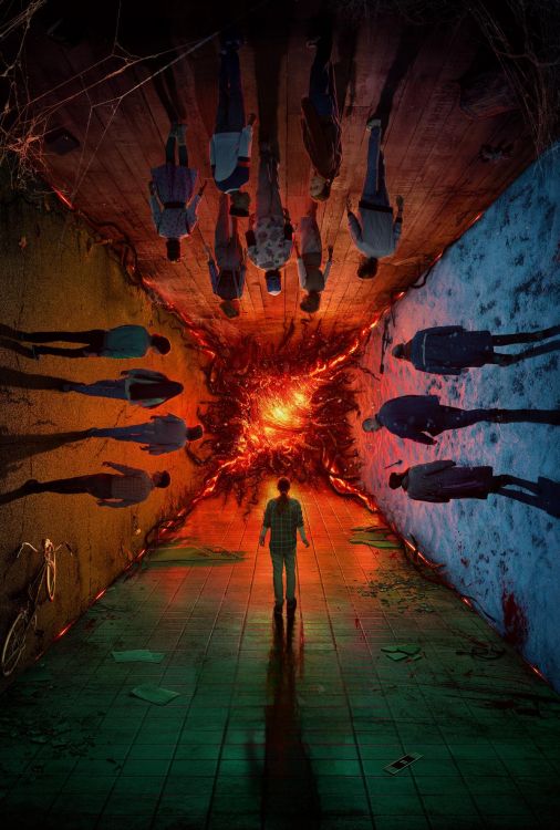 Choses Étranges 4 Affiche, Des Choses Étranges, Millie Bobby Brun, Onze, Affiche. Wallpaper in 1200x1778 Resolution