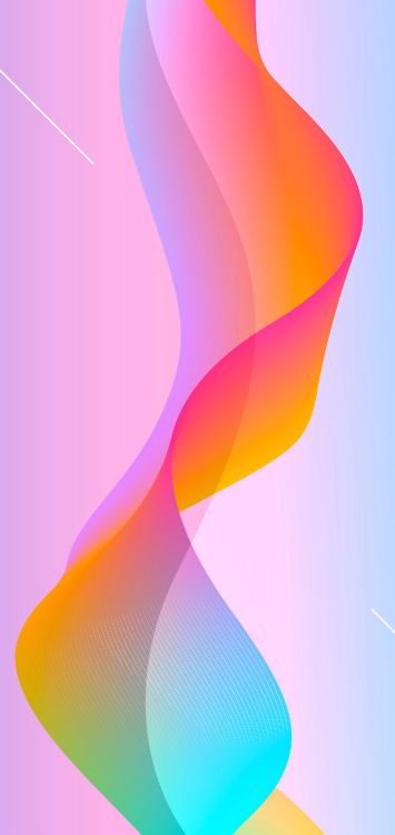 Orange, Farbigkeit, Pink, Kunst, Veilchen. Wallpaper in 1420x3000 Resolution