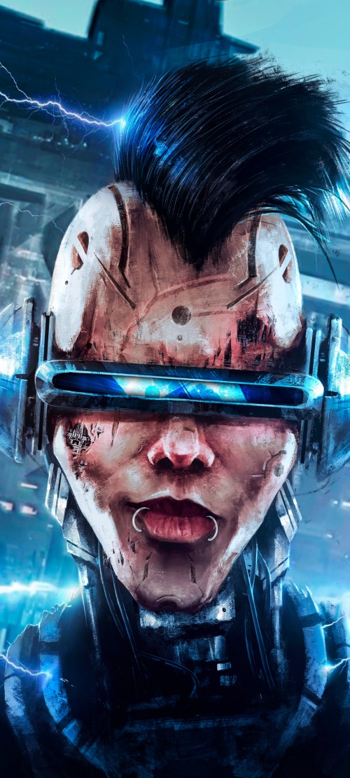 Image horror, apples, animation, graphics, fiction