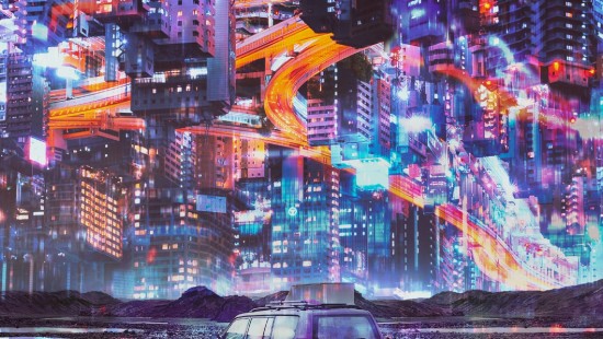 Image surreal city, cityscape, art, wisgoon - social network, city