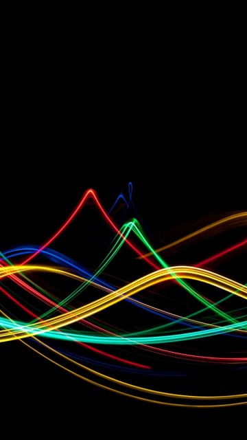 Image red yellow and blue light