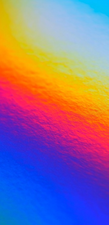 Image orange and blue abstract painting