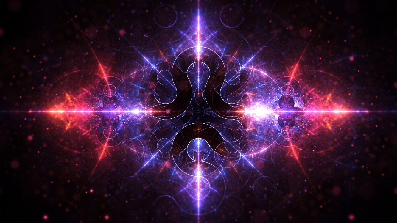 Lumière, Art Fractal, Fractales, Purple, Objet Astronomique. Wallpaper in 2560x1440 Resolution