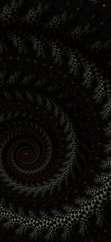 Image black and purple round illustration