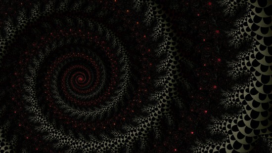 Image black and purple round illustration
