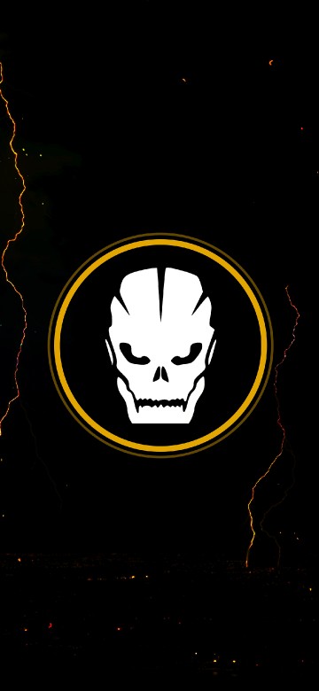Image yellow and black batman logo