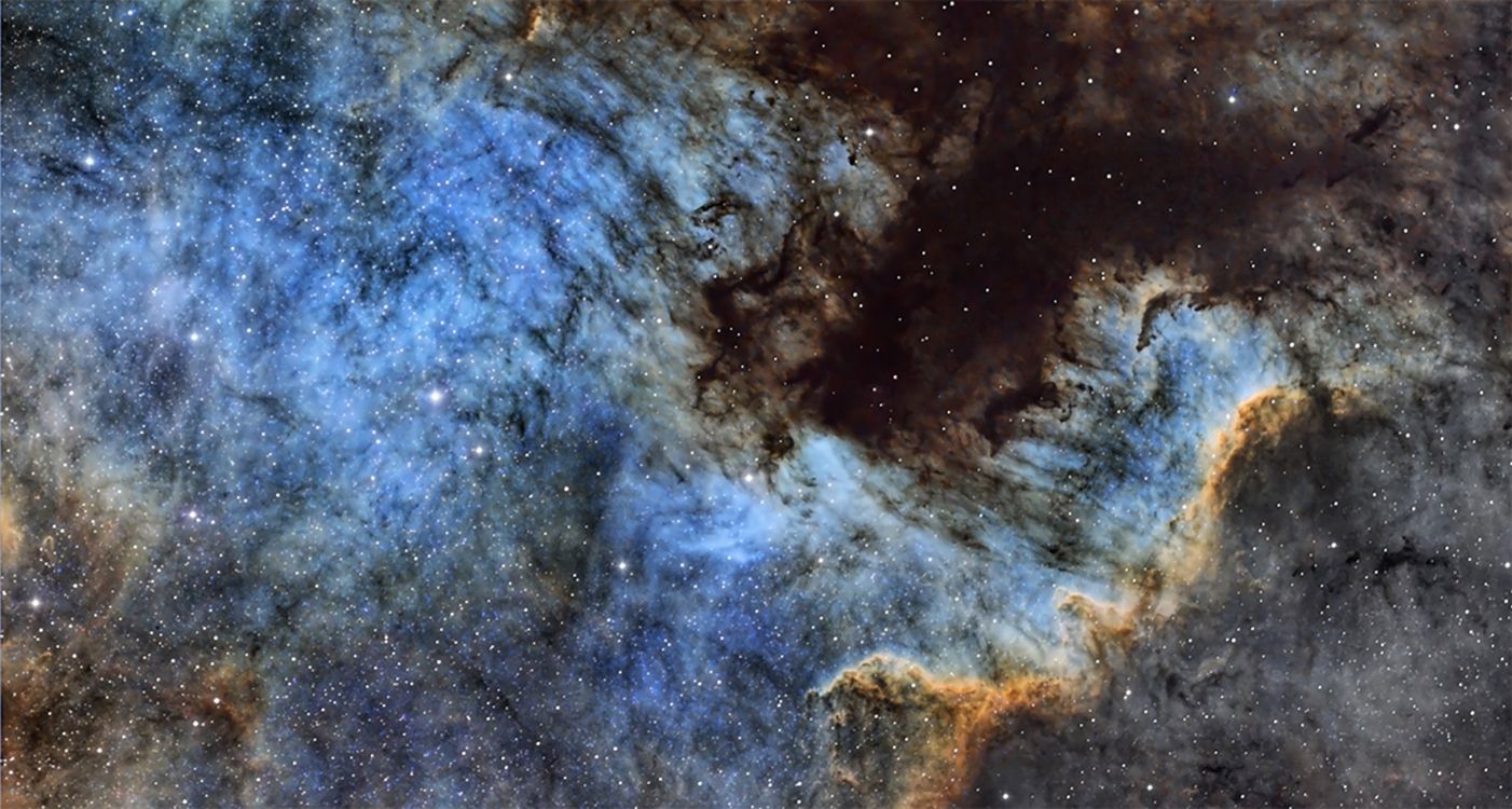 Ngc 7000, 明星, 空间, 气氛, 外层空间 壁纸 2438x1304 允许