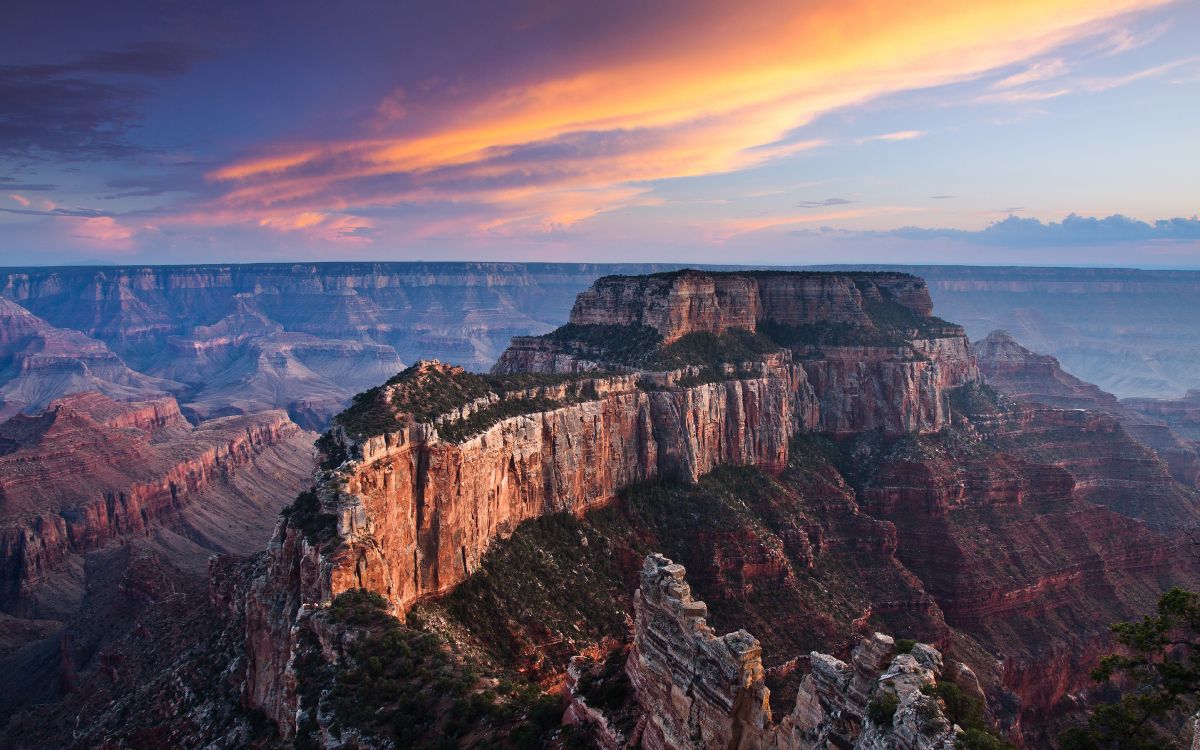 Parc National du Grand Canyon, Grand Canyon, Pointe Navajo, Mather Point, le Parc National de Zion. Wallpaper in 3840x2400 Resolution