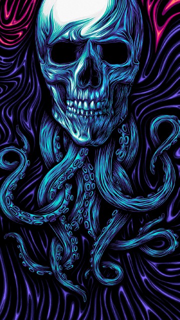 octopus wallpaper 4k iphone