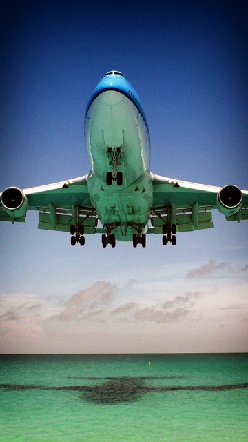 Image airplane, flight, boeing 747 400, aircraft, aviation