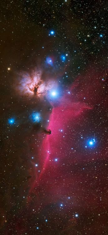 Nebula, Outer Space, Astronomical Object, Astronomy, Atmosphere. Wallpaper in 1080x2340 Resolution