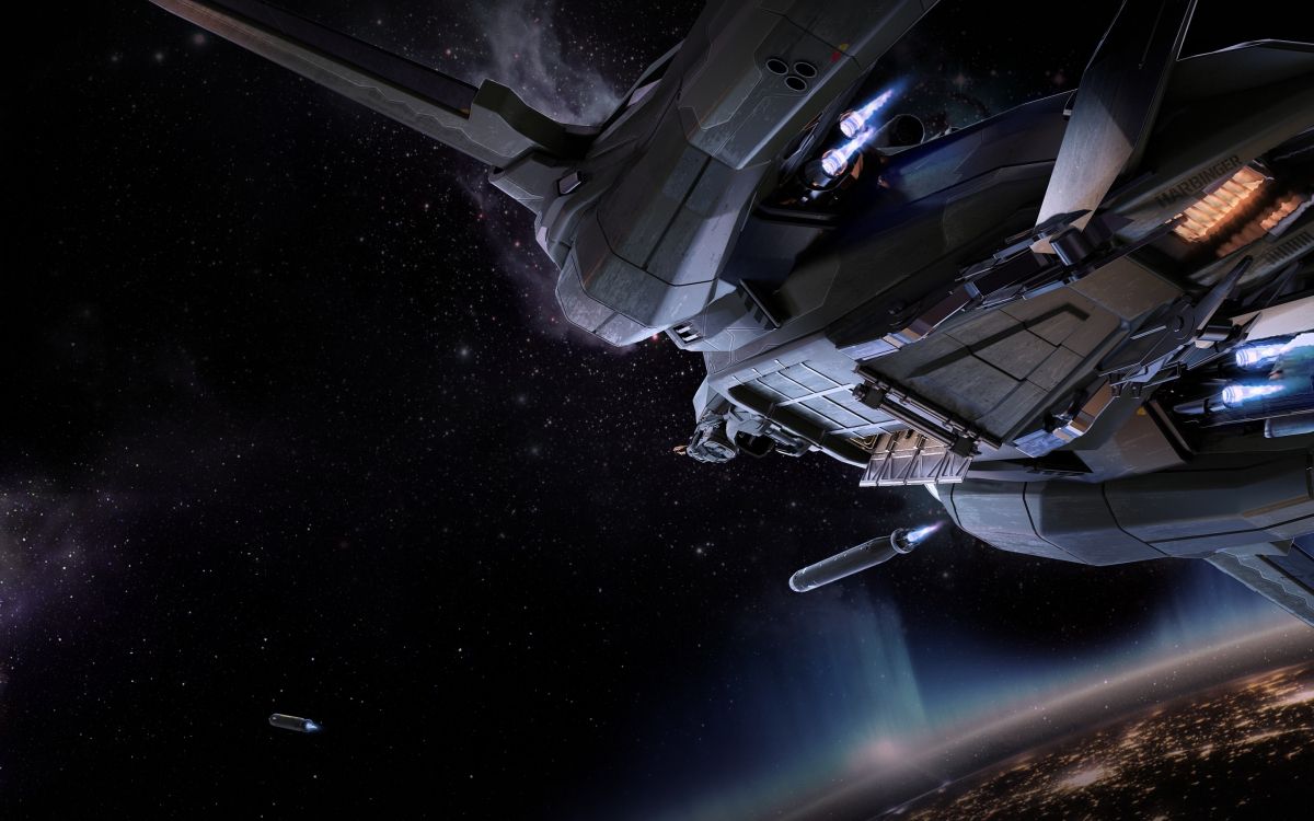 Star Citizen, Arte, el Espacio Exterior, la Estación Espacial, Espacio. Wallpaper in 2880x1800 Resolution