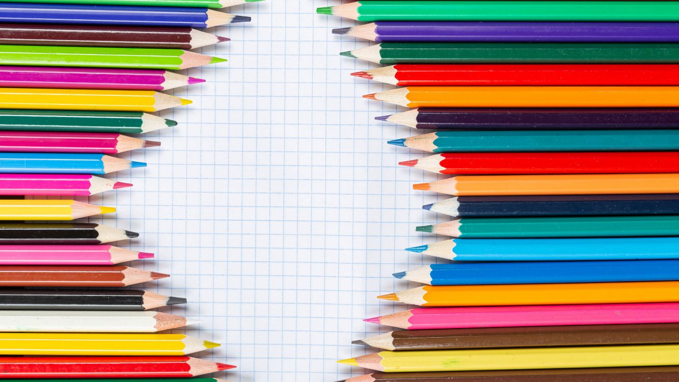 Crayon, la Pureté de la Couleur, L'écriture de Mettre en Œuvre, Ligne, Rectangle. Wallpaper in 5120x2880 Resolution