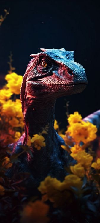 Chameleon, Chameleons, Wild Turkey, Iguanids, Dinosaur. Wallpaper in 1080x2400 Resolution