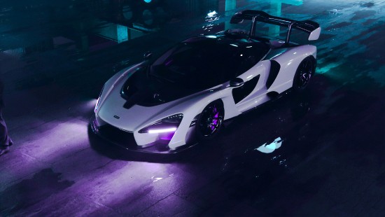 Image white and black lamborghini aventador