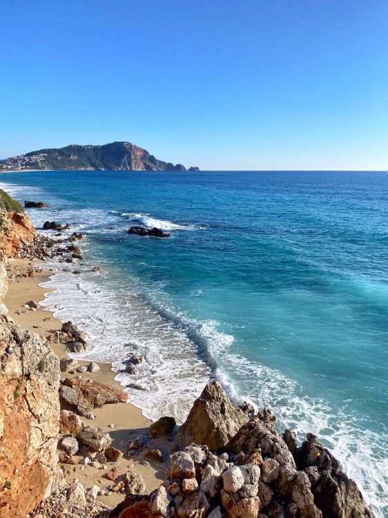 Plage de Cléopâtre Alanya, Eau, Les Ressources en Eau, Paysage Naturel, Terrain. Wallpaper in 3024x4032 Resolution