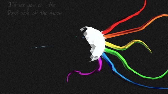 Image graphic design, Pink Floyd, rock, The Dark Side of the Moon, graphics