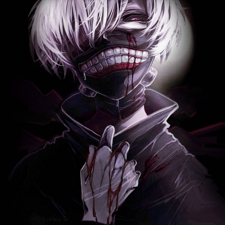 White Haired Male Anime Character. Wallpaper in 2932x2932 Resolution