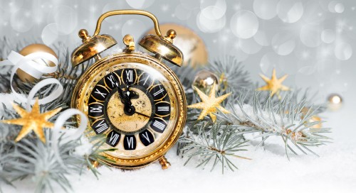 Image new year, Clock, watch, christmas ornament, holiday