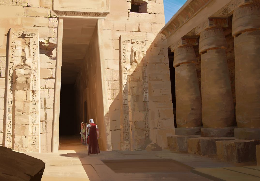 历史站, 古代历史, 祭庙, 埃及神庙, 考古遗址 壁纸 1920x1339 允许