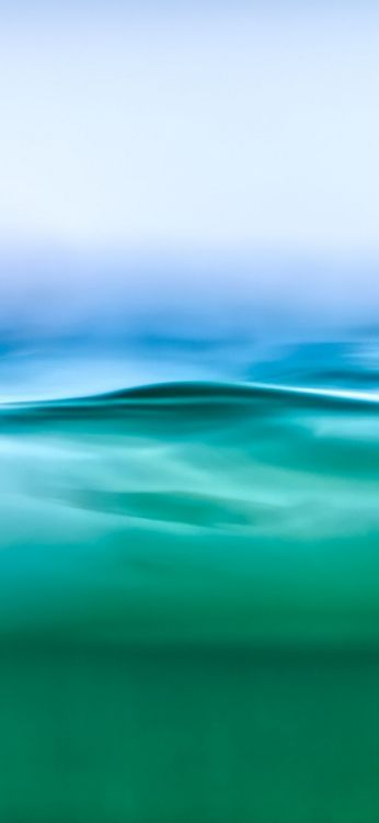 地平线, 液体, Azure, 流体, 电蓝色的 壁纸 1080x2340 允许