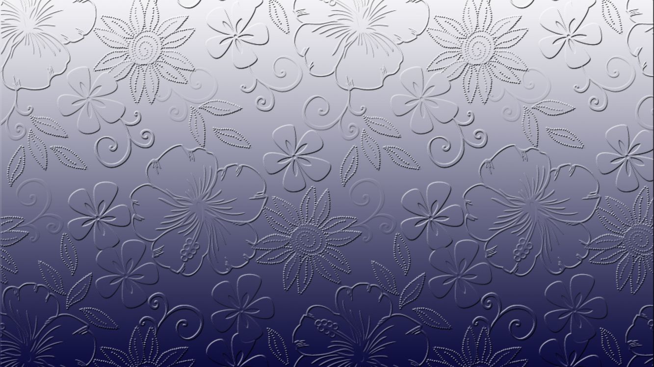 Textil Floral Blanco y Azul. Wallpaper in 2560x1440 Resolution