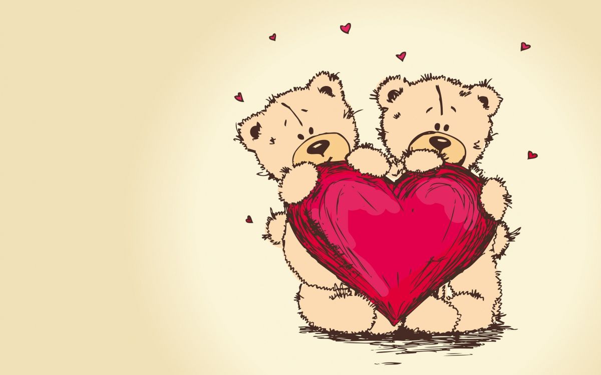 Valentines Day, Greeting Card, Heart, Gift, Love. Wallpaper in 2560x1600 Resolution