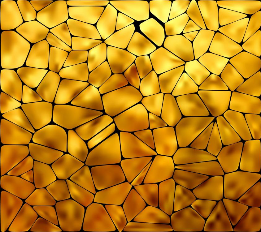 Motif Carré Jaune et Marron. Wallpaper in 2159x1920 Resolution