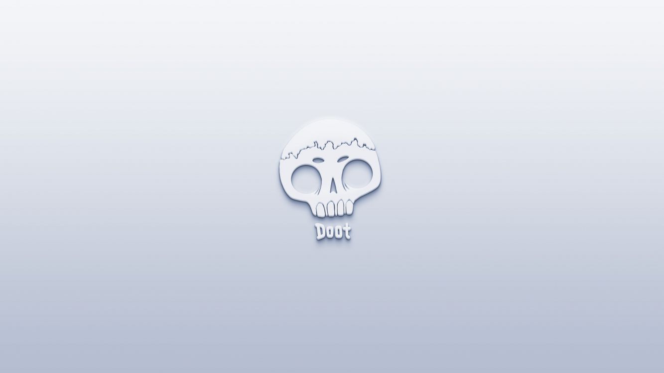 Illustration Emoji Blanc et Noir. Wallpaper in 3840x2160 Resolution