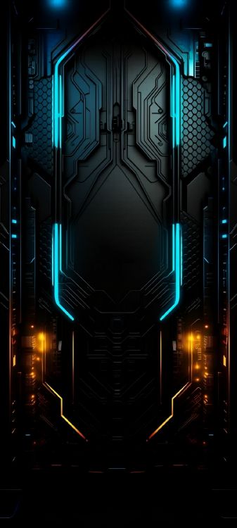 darkness, interior design, Tecno, graphics, design