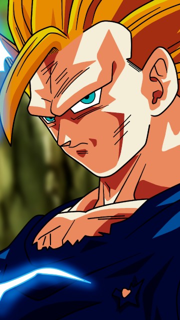 Image yellow haired male anime character