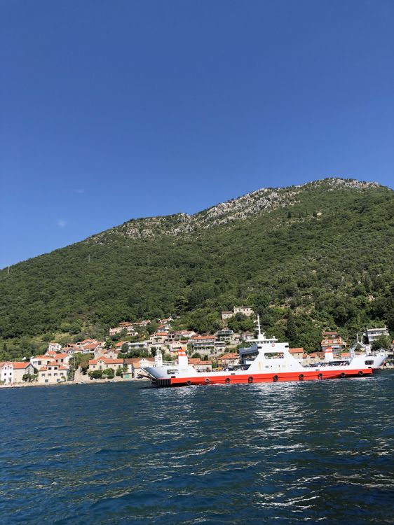 water transportation, water, mountainous landforms, watercraft, hill