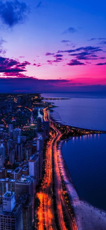 Water, Cloud, Building, Atmosphere, Skyscraper. Wallpaper in 1080x2340 Resolution