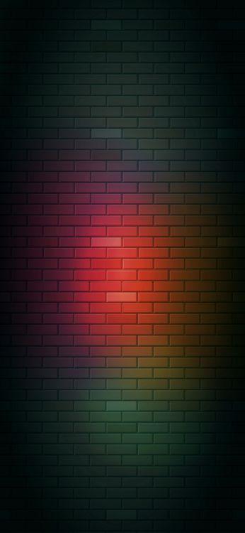 Luz, Verde, Amarillo, Ladrillo, Fila. Wallpaper in 1080x2340 Resolution