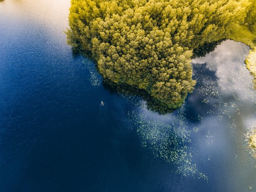 Image water, reflection, nature, natural landscape, blue