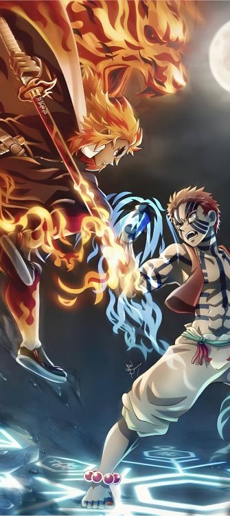 Cartoon, Art, Illustration, Dessin Animé, L'anime. Wallpaper in 2420x5404 Resolution