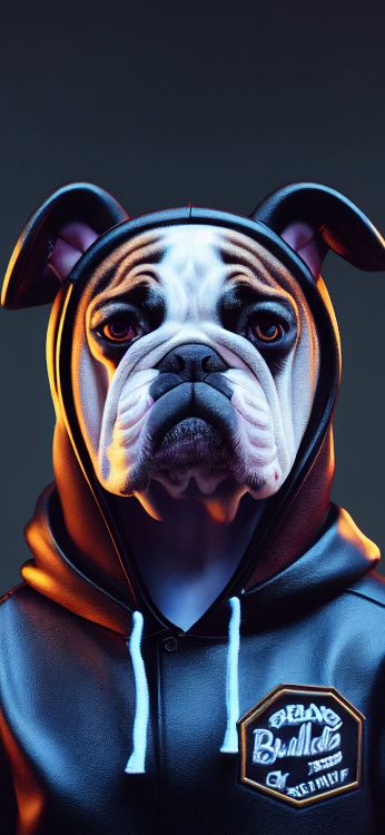 Chien de Compagnie, Bulldog, Great Dane, Carnivores, Race de Chien. Wallpaper in 1600x3462 Resolution