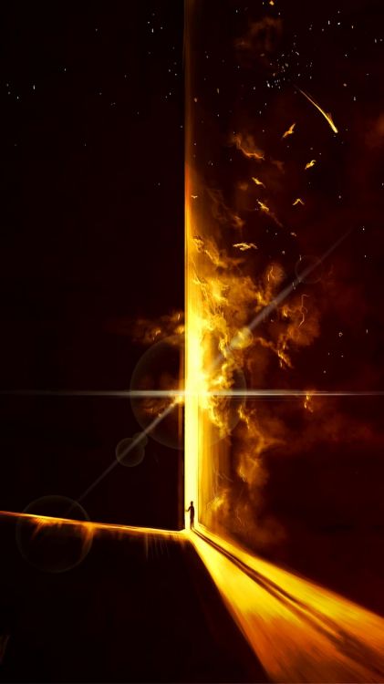 Ambiente, Ventana, Ambar, Pirotecnia, Calor. Wallpaper in 720x1280 Resolution